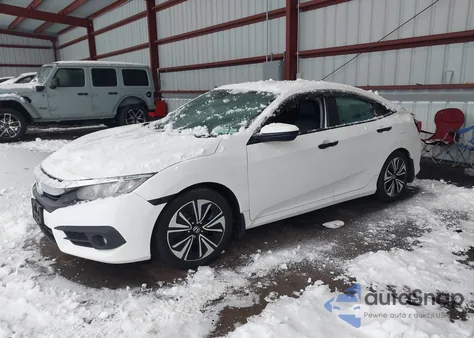 2017 Honda Civic Ex-L z USA, uszkodzony, nr VIN 19XFC1F73HE202409